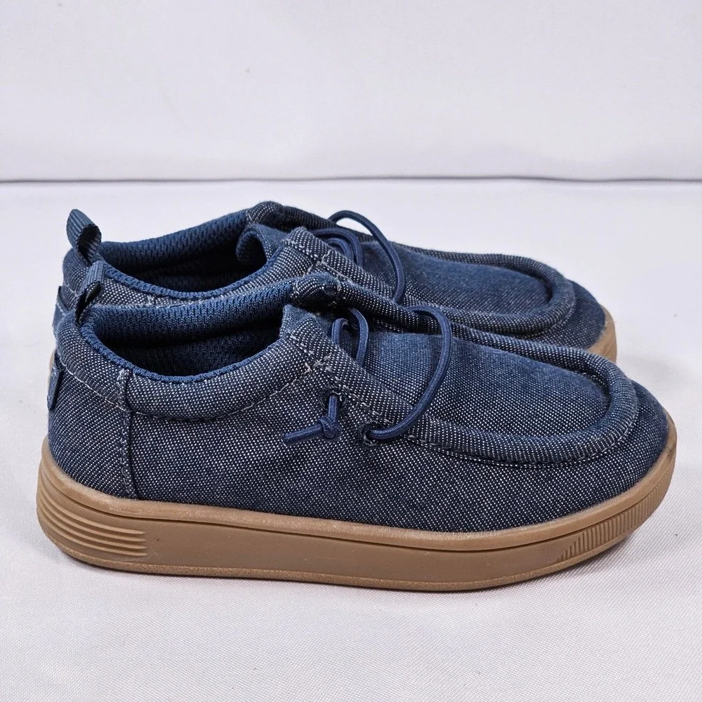 Baby‎ Toddler GAP Blue Denim Slip On Casual Shoes Size 8
